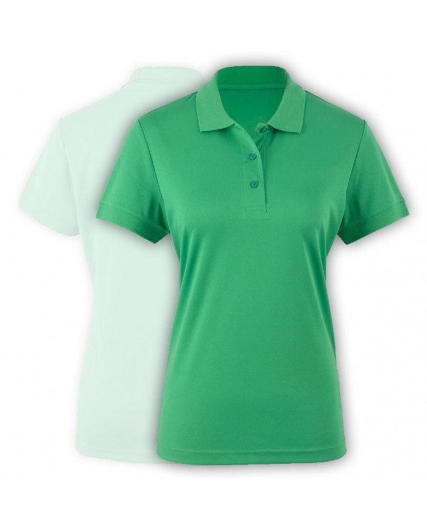 Green Women Polo Shirt