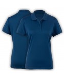 Navy Blue Women Polo Shirt