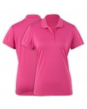 Pink 1 Women Polo Shirt