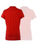Red Women Polo Shirt