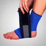 Blue Ankle Supports