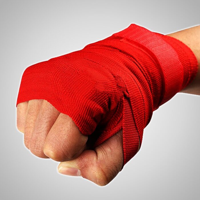 Red & Black CrossFit Wrist Wraps - Image 3