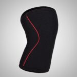 Black & Red Knee Supports