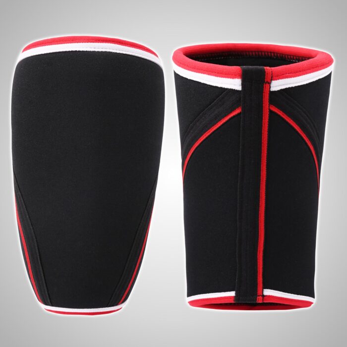 Red White & Black Knee Supports - Image 2