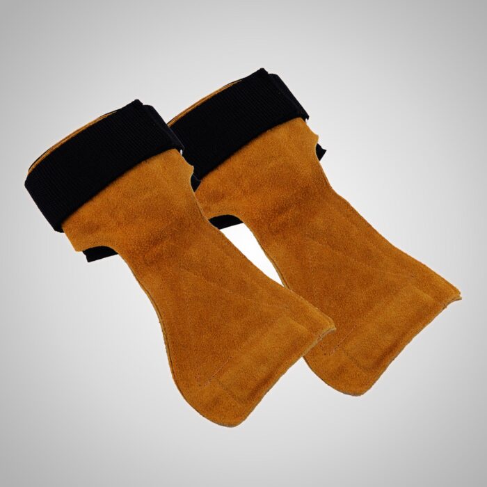 Leather Grip Pad Gloves - Image 3