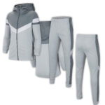 White & Grey Tracksuit - Image 3