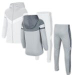 White & Grey Tracksuit - Image 2