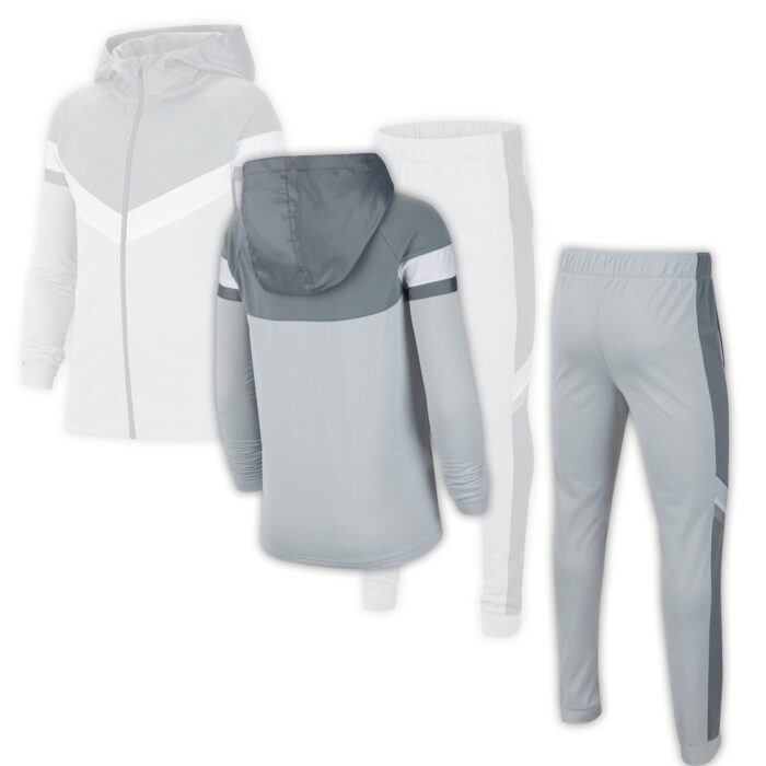 White & Grey Tracksuit - Image 2