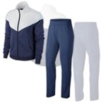White & Blue Tracksuit