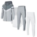White & Grey Tracksuit
