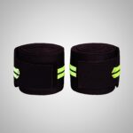 Neon Color Weightlifting Knee Wraps - Image 3
