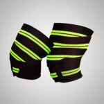 Neon Color Weightlifting Knee Wraps - Image 5