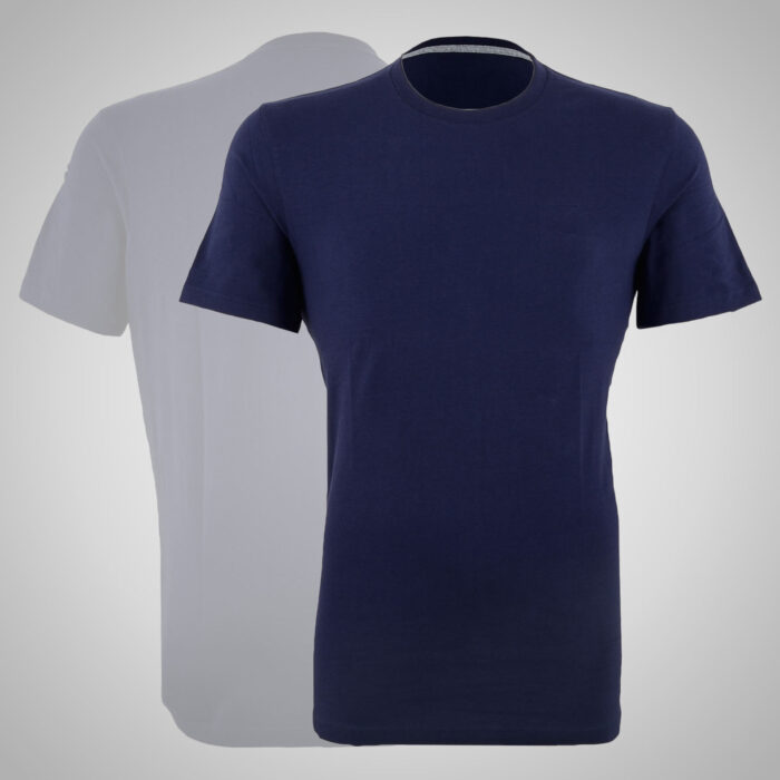 Blue Printed T-Shirt - Image 1