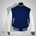 Blue & White Varsity Jacket