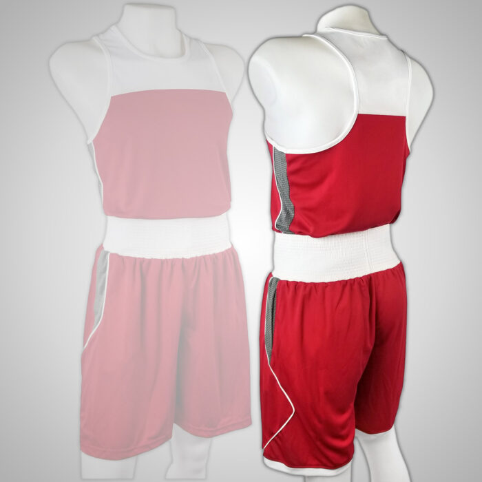 Red Boxing Uniform - Image 2