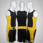 Black & Yellow Boxing Uniform - Image 4