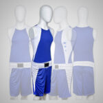 Blue & White Boxing Uniform - Image 3