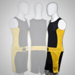 Black & Yellow Boxing Uniform
