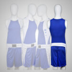 Blue & White Boxing Uniform - Image 2