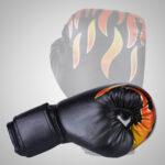 Black Fire Boxing Gloves - Image 2