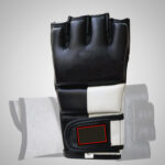 Black & White Weightlifting Gloves - Image 2