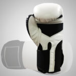 White & Black Boxing Gloves - Image 2