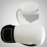 White & Black Boxing Gloves