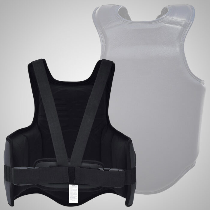 Jet Black Boxing Chest Guard - Image 2