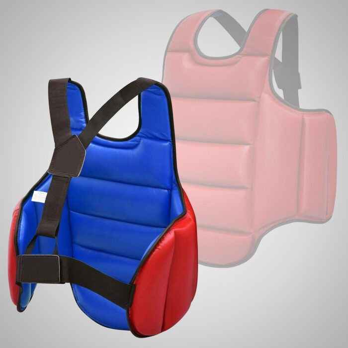 Red & Blue Boxing Chest Guard - Image 2