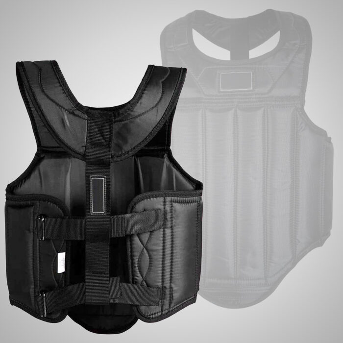 Black Boxing Chest Guard - Image 2