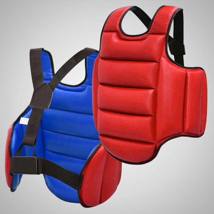 Red & Blue Boxing Chest Guard - Image 3