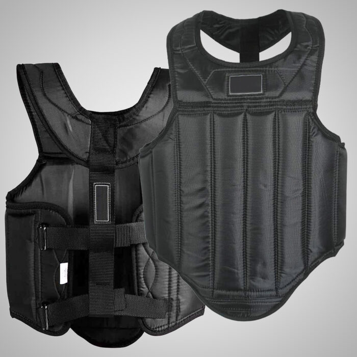 Black Boxing Chest Guard - Image 3