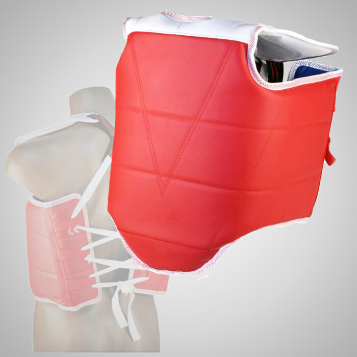 Red Boxing Chest Guard - Image 1