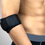 Gray & Black Elbow Supports