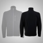Black Fleece Jacket - Image 2