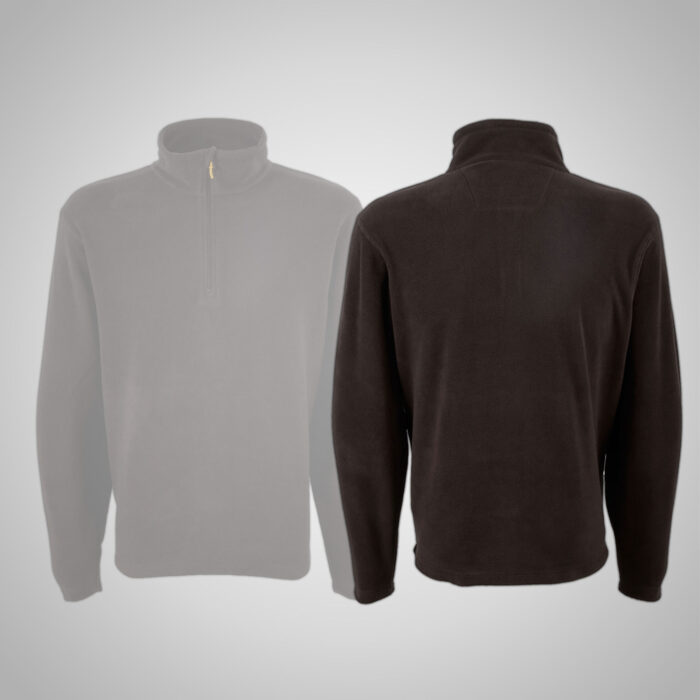 Brown Fleece Jacket - Image 2
