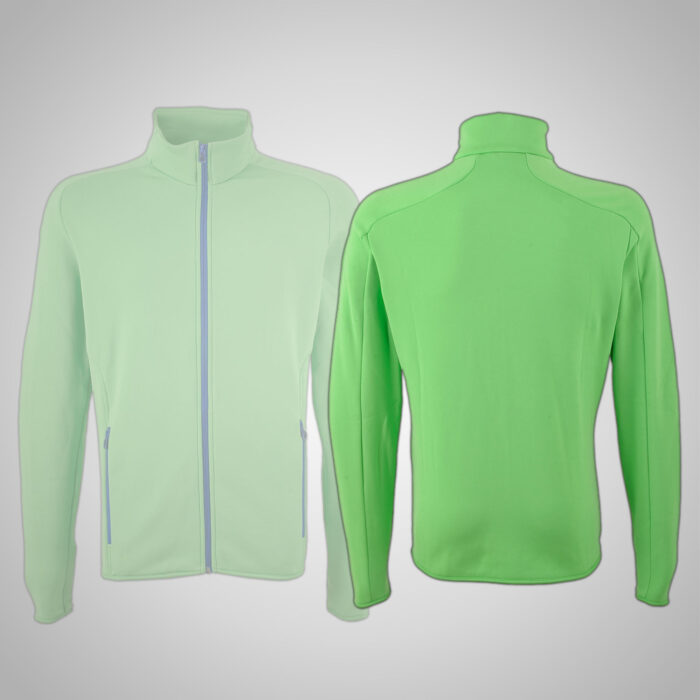 Green Fleece Jacket - Image 2