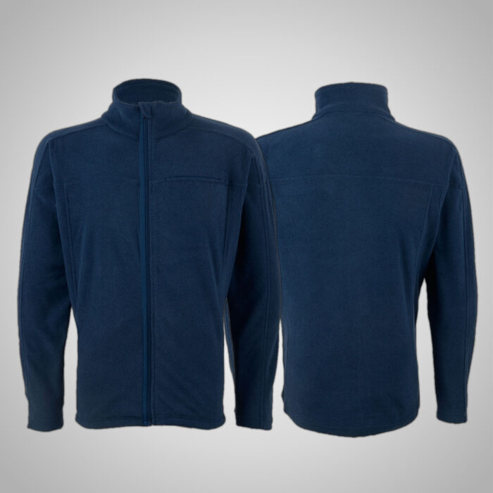 Blue Fleece Jacket - Image 3