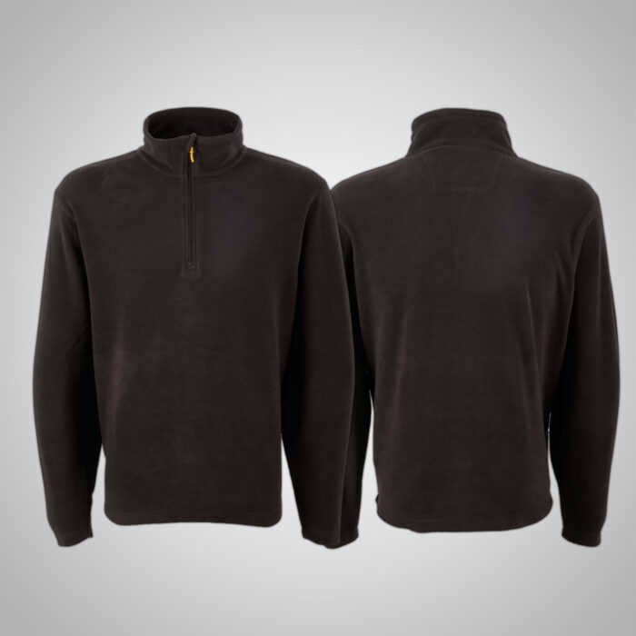 Brown Fleece Jacket - Image 3