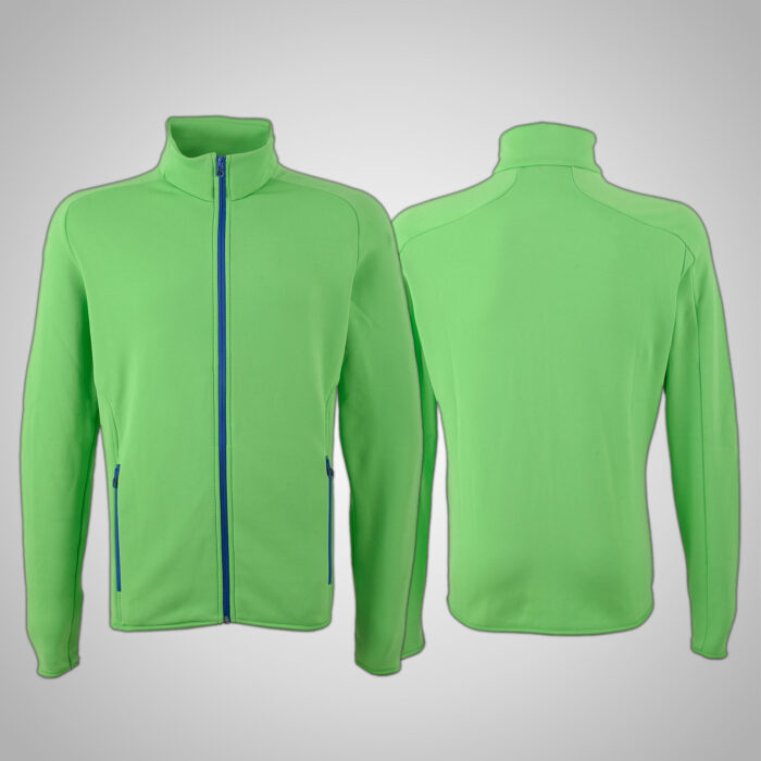 Green Fleece Jacket - Image 3