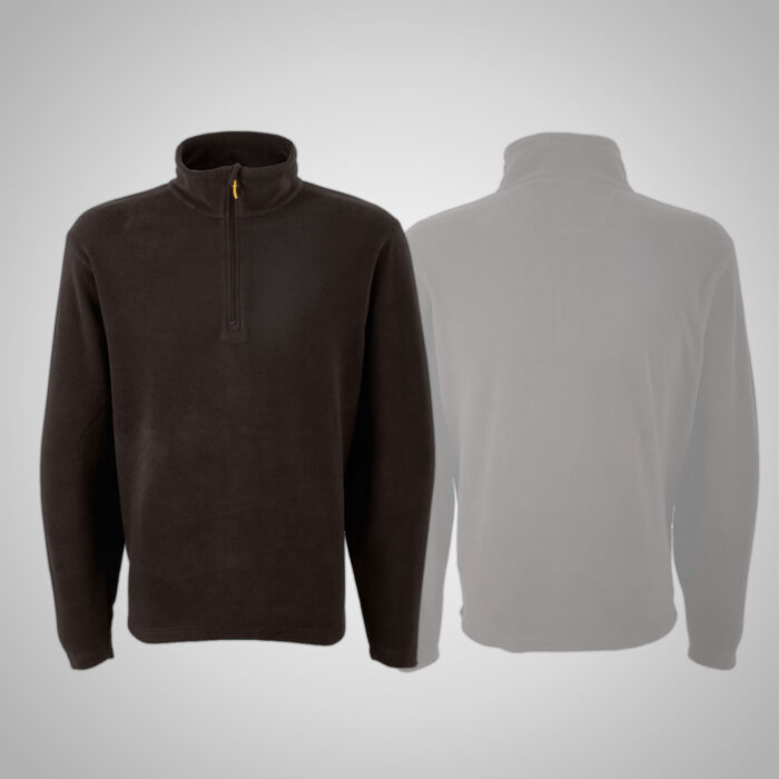 Brown Fleece Jacket - Image 1