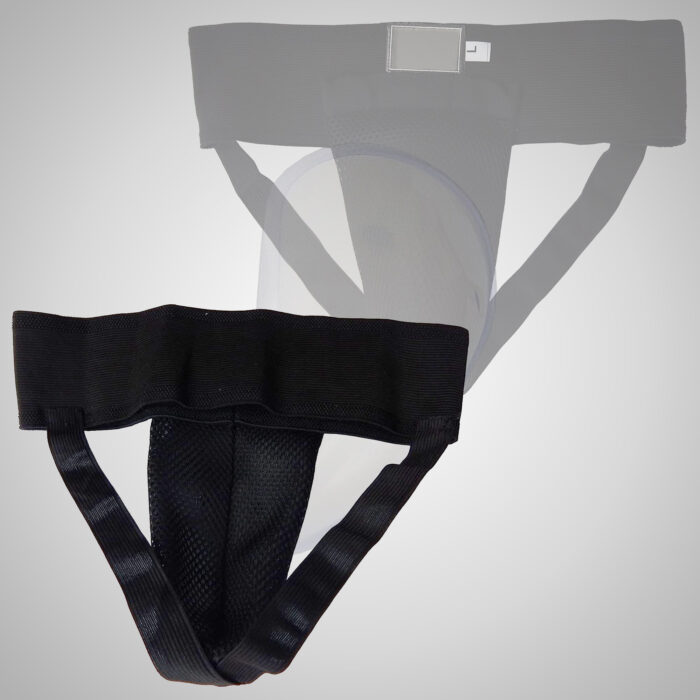 Jet Black Groin Guards - Image 2