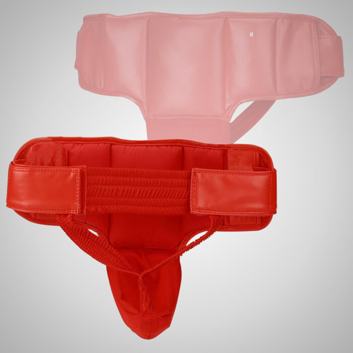 Red Groin Guards - Image 2