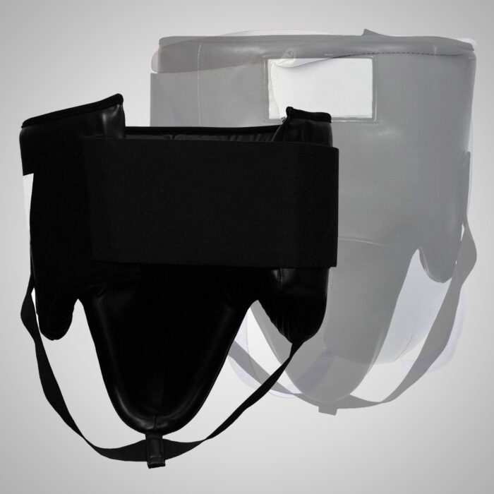 Black Groin Guards - Image 2