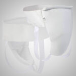 White Groin Guards