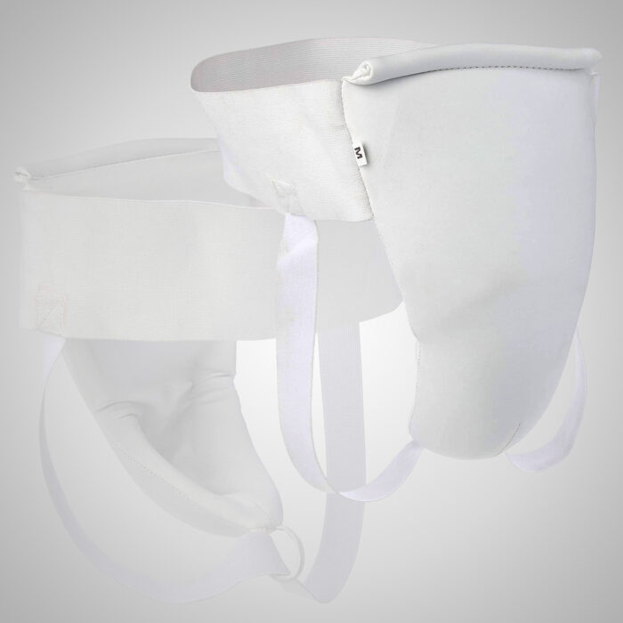 White Groin Guards - Image 1