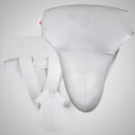 White Groin Guards