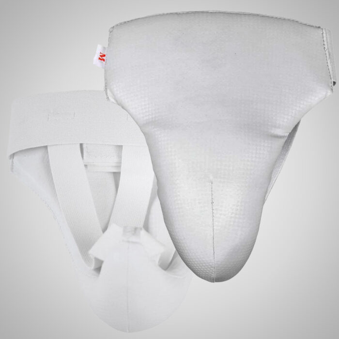 White Groin Guards - Image 1