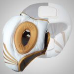 White & Golden Head Guard - Image 2