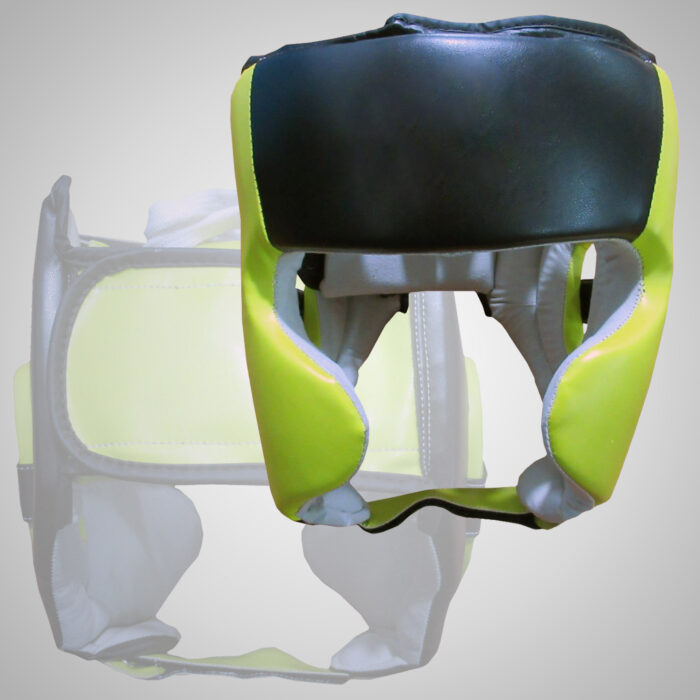 Green & Blue Head Guard - Image 1